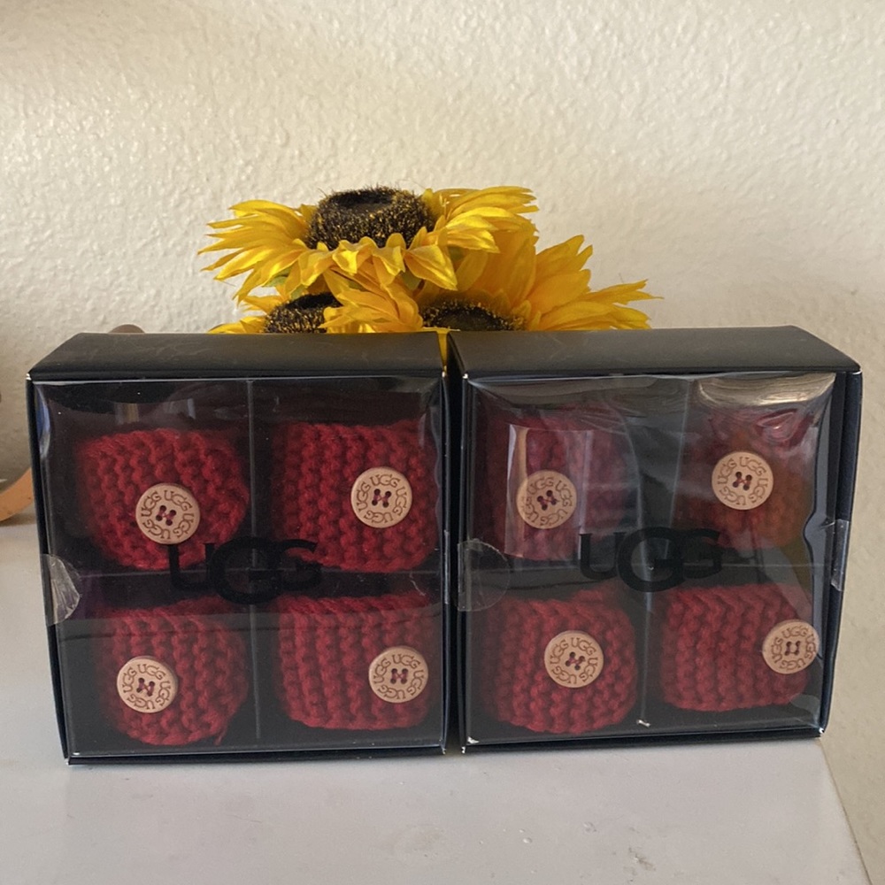UGG Classic Cable Knit Napkin Ring Set